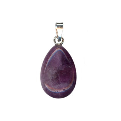Oval Amethyst Necklace