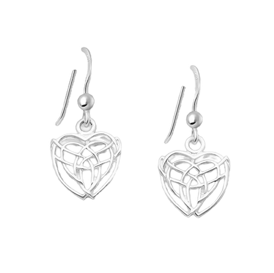 Celtic Heart Earrings