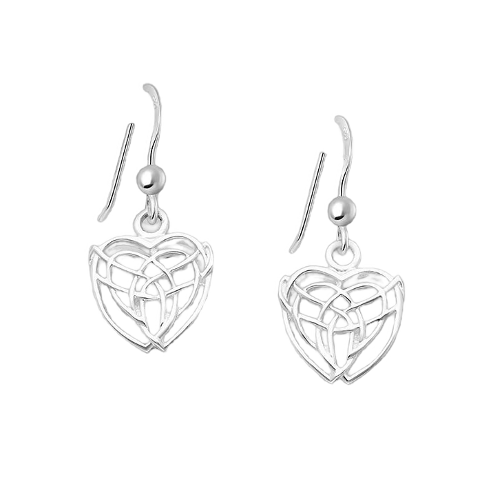 Celtic Heart Earrings