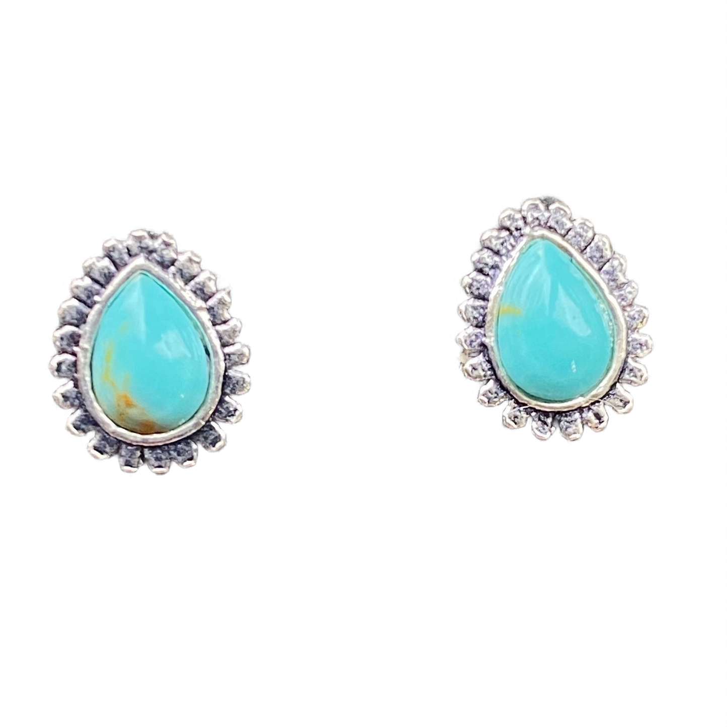 Turquoise /Red Studs
